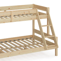 Vitalispa Letto a castello Legno naturale 120x200 / 80x200 cm