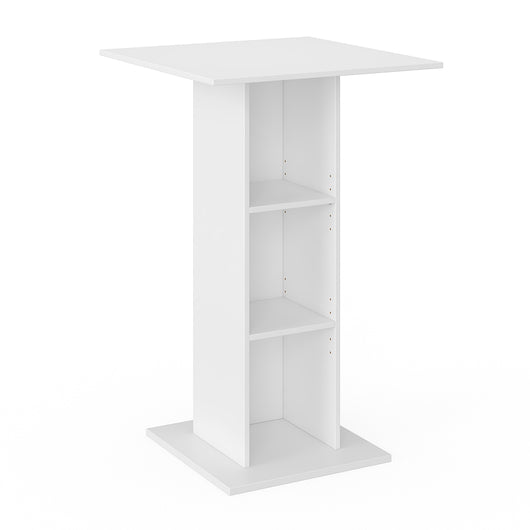 Vicco Tavolo bar alto Bianco 70 x 70 cm
