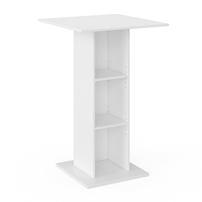Vicco Tavolo bar alto Bianco 70 x 70 cm