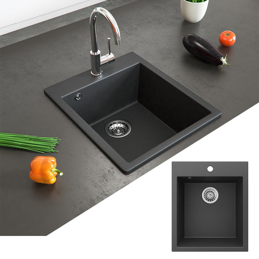 Bergström Lavello Nero 42.5 x 50 cm