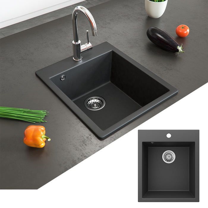 Bergström Lavello Nero 42.5 x 50 cm