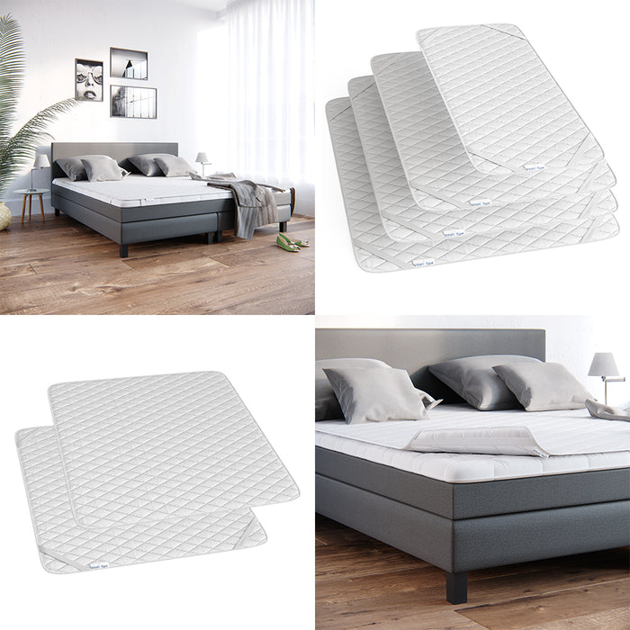 Vitalispa Сoprimaterasso Bianco 180 x 200 cm Cuciture