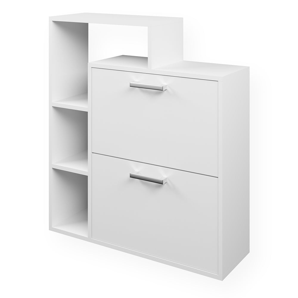 Vicco Scarpiera da ingresso Bianco 24.5 x 90 cm