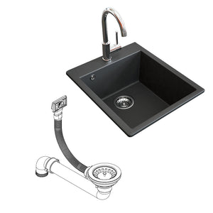 Bergström Lavello Nero 42.5 x 50 cm