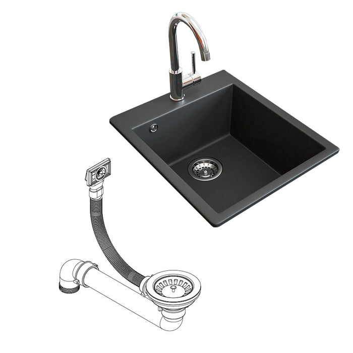 Bergström Lavello Nero 42.5 x 50 cm