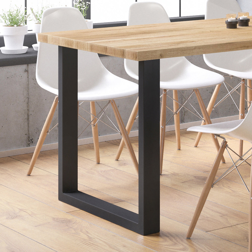 Vicco Gambe per tavolo Nero 70 x 72 cm Quadrato