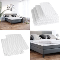 Vitalispa Сoprimaterasso Bianco 140 x 200 cm Cuciture