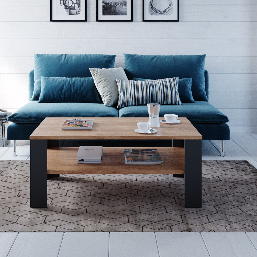 Vicco Tavolino da salotto Antracite 100 x 60 cm