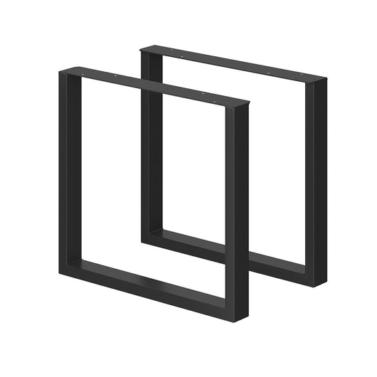 Vicco Gambe per tavolo Nero 80 x 72 cm Quadrato