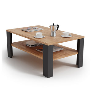 Vicco Tavolino da salotto Antracite 100 x 60 cm