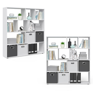 Vicco Scaffale Bianco 131.6 x 143 cm