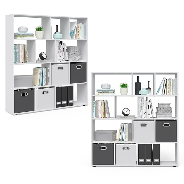 Vicco Scaffale Bianco 131.6 x 143 cm