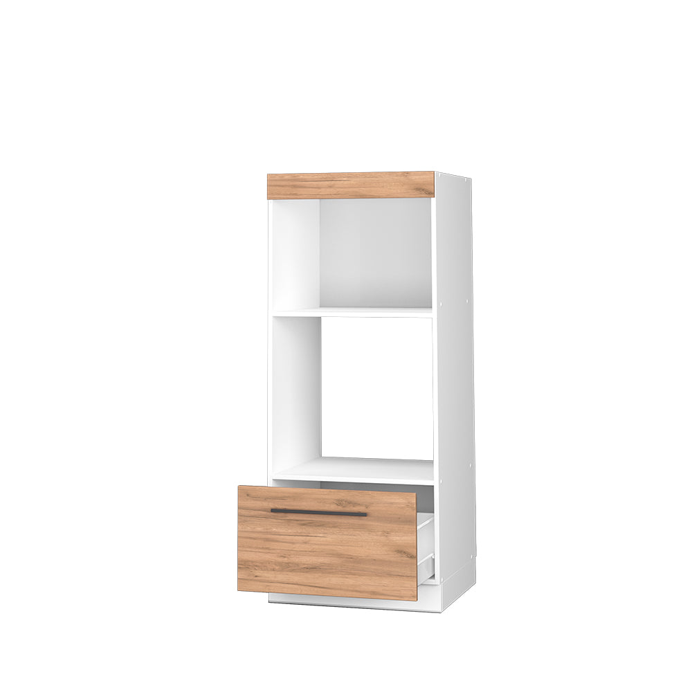 Vicco Set mobili bagno Quercia dorata 60 cm aperto