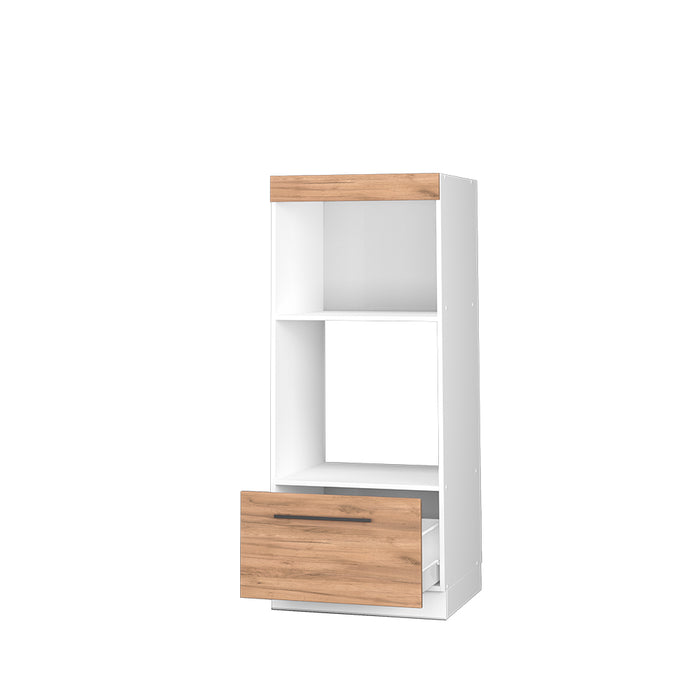 Vicco Set mobili bagno Quercia dorata 60 cm aperto