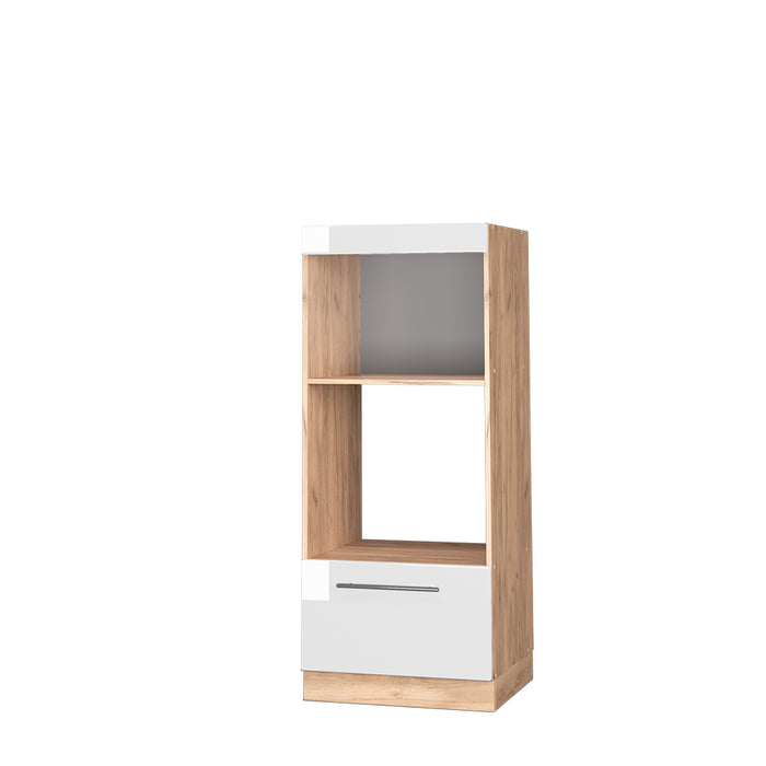 Vicco Set mobili bagno Bianco lucido 60 cm aperto