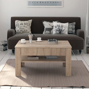 Vicco Tavolino Sonoma 92.2 x 65 cm