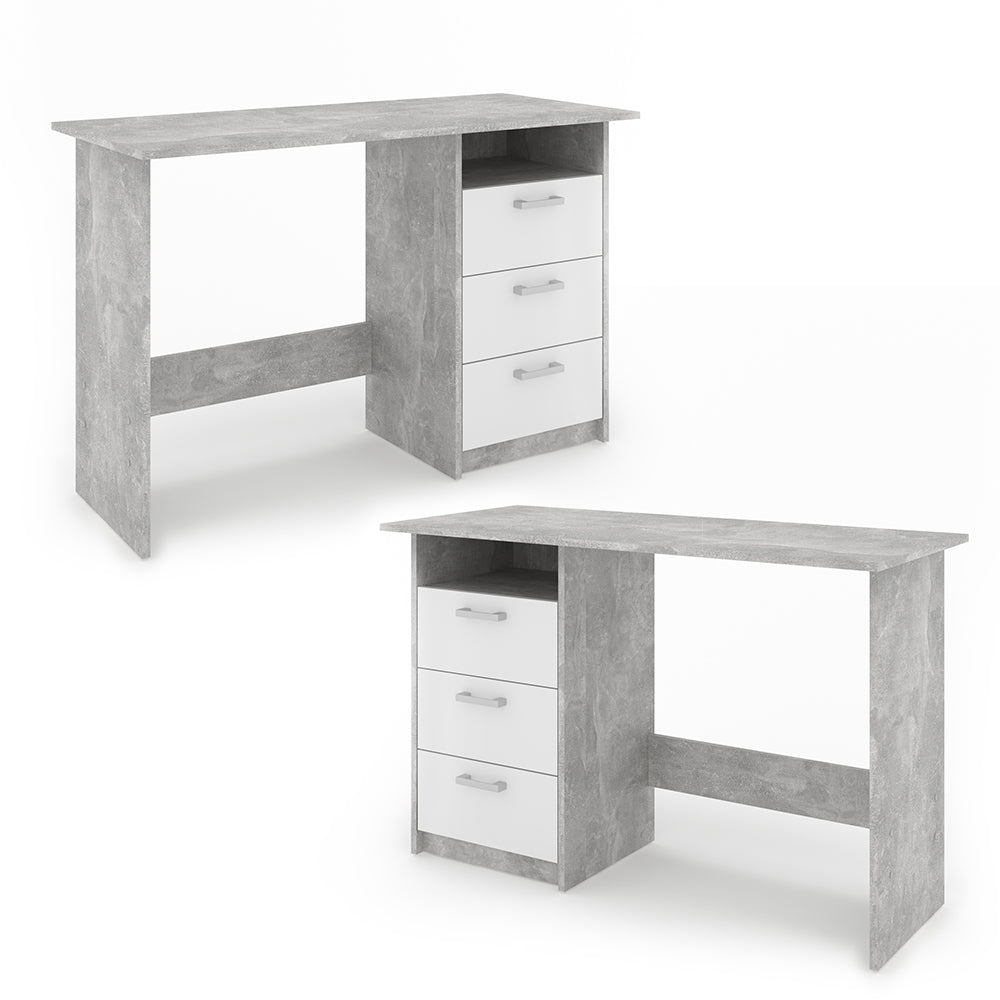 Vicco Scrivania Calcestruzzo 120 x 50 cm