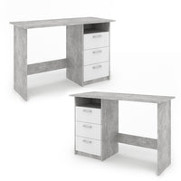 Vicco Scrivania Calcestruzzo 120 x 50 cm