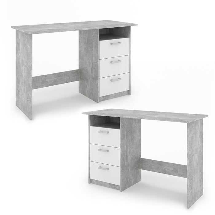 Vicco Scrivania Calcestruzzo 120 x 50 cm