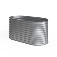 OK-Living Letto per orto rialzato Argento 160 x 82 cm