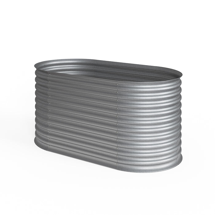 OK-Living Letto per orto rialzato Argento 160 x 82 cm