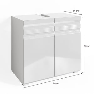 Vicco Mobile sottolavabo per bagno Bianco 60 x 60 cm
