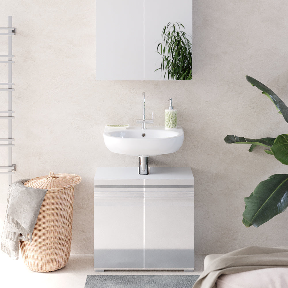 Vicco Mobile sottolavabo per bagno Bianco 60 x 60 cm