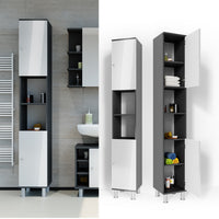 Vicco Mobile bagno alto Antracite 30 x 190 cm