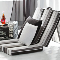 Vitalispa Materasso pieghevole Nero 190 x 70 cm