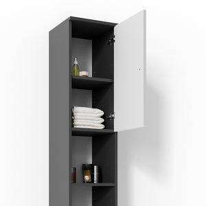 Vicco Mobile bagno alto Antracite 30 x 190 cm