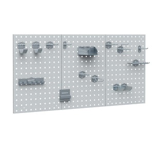 Vicco Parete perforata Grigio 144 x 57 cm