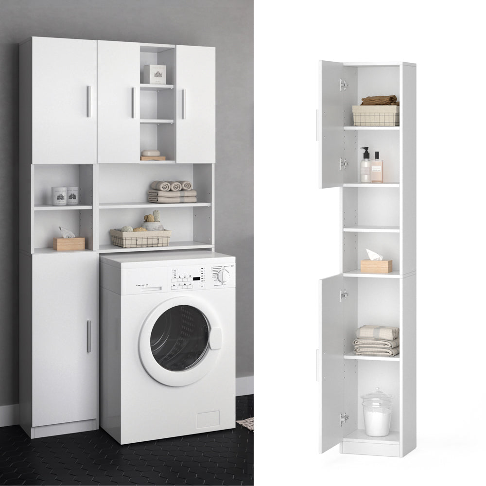 Vicco Mobile bagno alto Bianco 32 x 190 cm