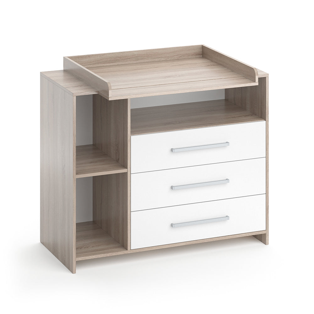 Vicco Fasciatoio Bianco/Sonoma 113 x 100 cm