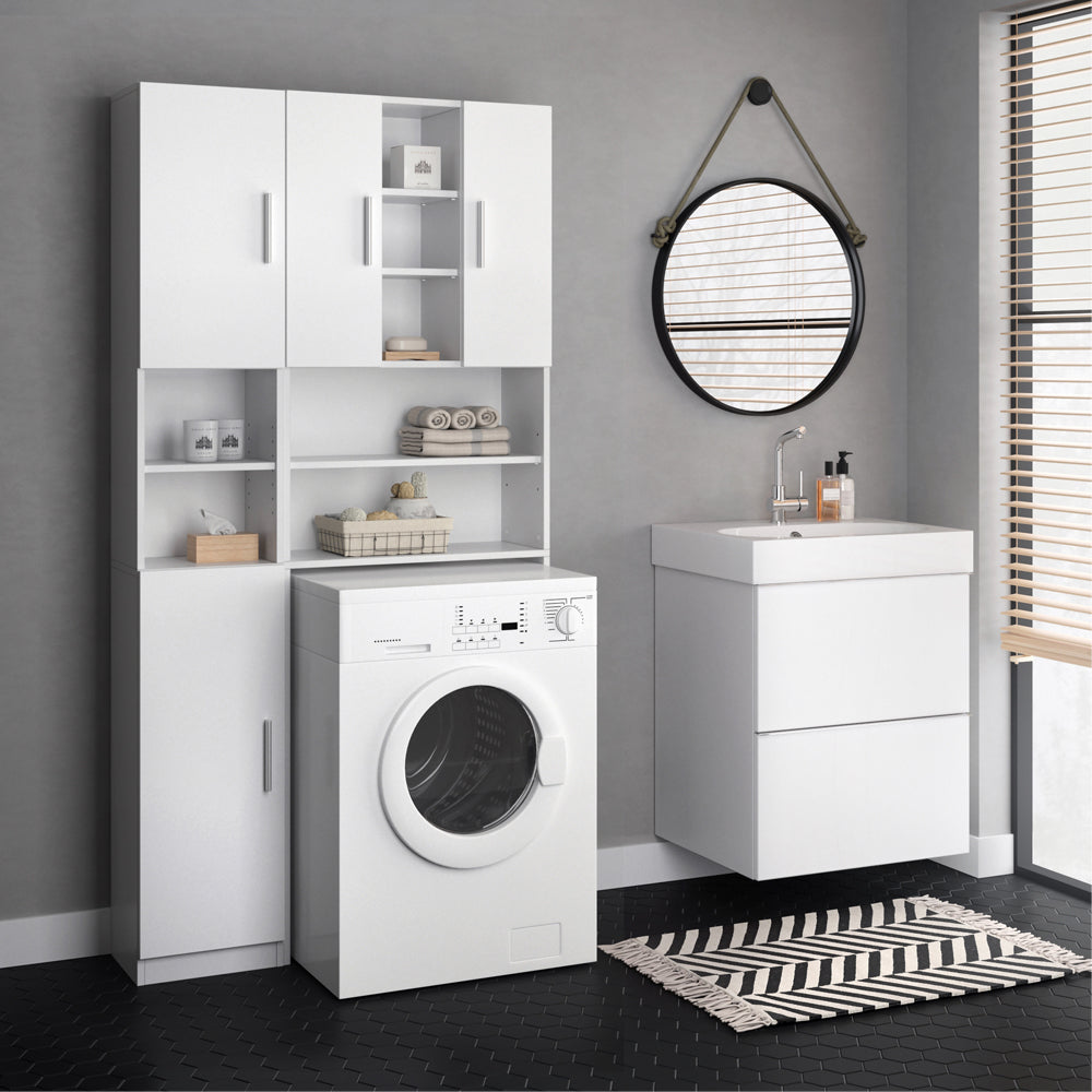 Vicco Mobile bagno alto Bianco 32 x 190 cm