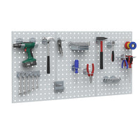 Vicco Parete perforata Grigio 144 x 57 cm