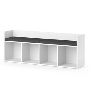 Vicco Scaffale per bambini Bianco 142.4 x 53.4 cm Senza box pieghevole