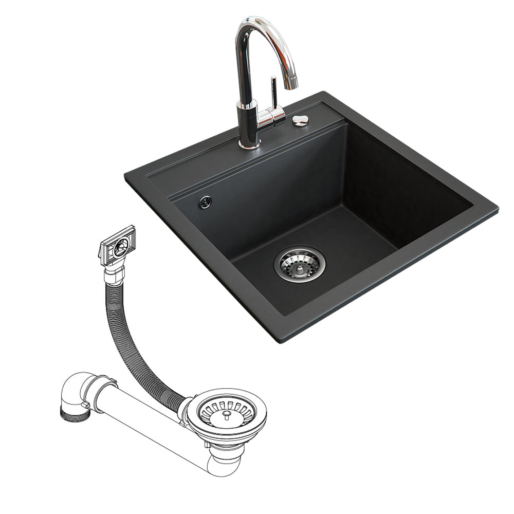 Bergström Lavello Nero 49 x 51 cm