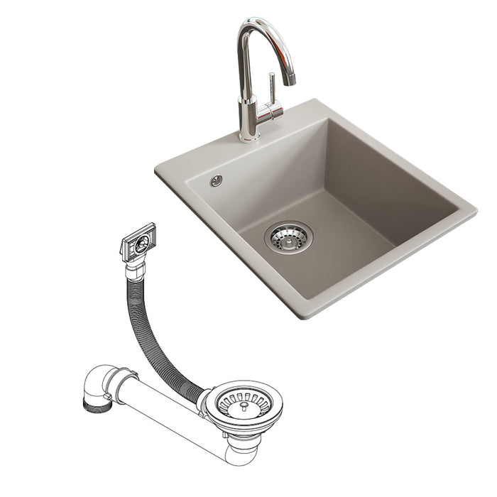 Bergström Lavello Beige 42.5 x 50 cm