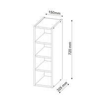 Vicco Mobile bagno Bianco 15 x 72 cm