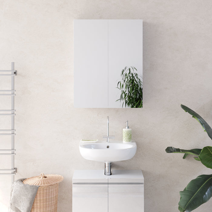 Vicco Specchio contenitore bagno Bianco 60 x 77 cm
