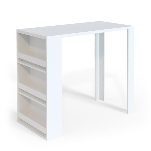 Vicco Tavolo bar alto Bianco 57 x 117 cm