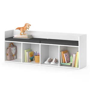 Vicco Scaffale per bambini Bianco 142.4 x 53.4 cm Senza box pieghevole