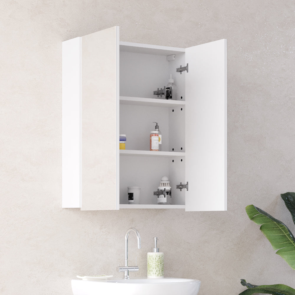 Vicco Specchio contenitore bagno Bianco 60 x 77 cm
