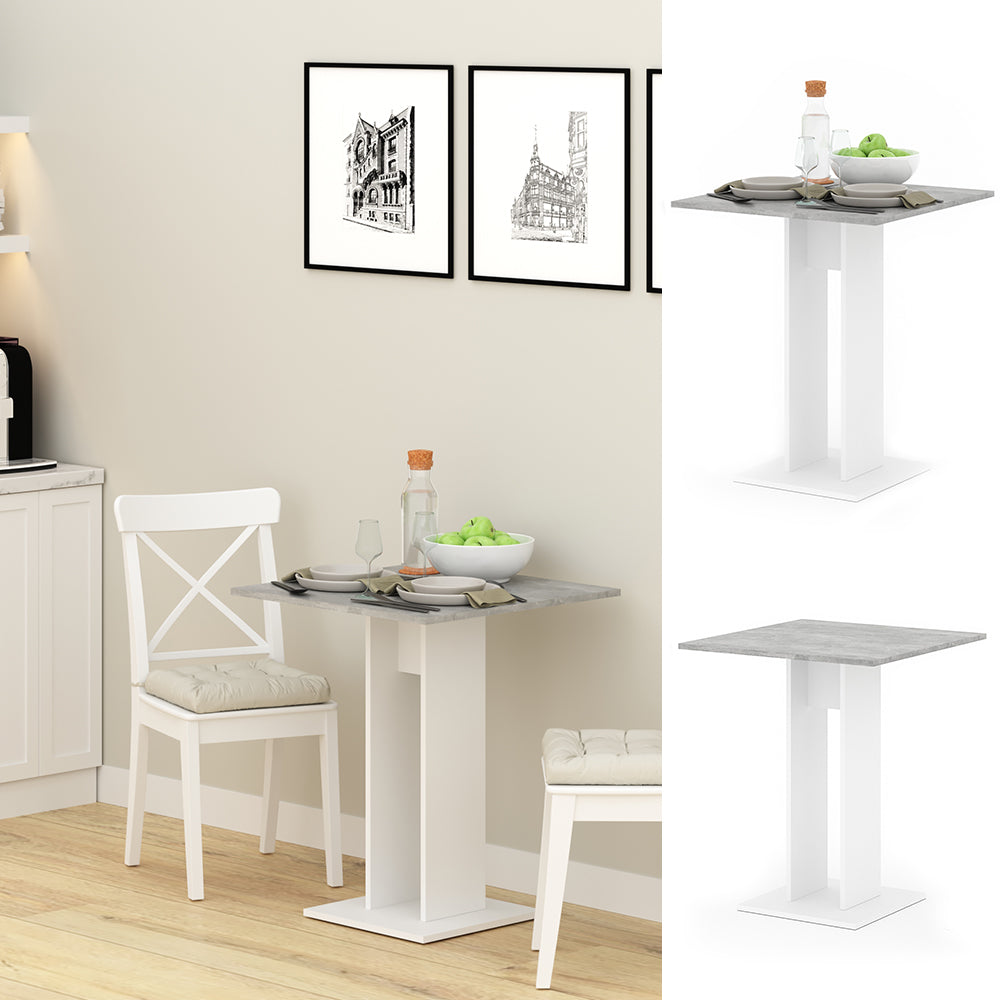 Vicco Tavolo da pranzo Calcestruzzo 65 x 65 cm