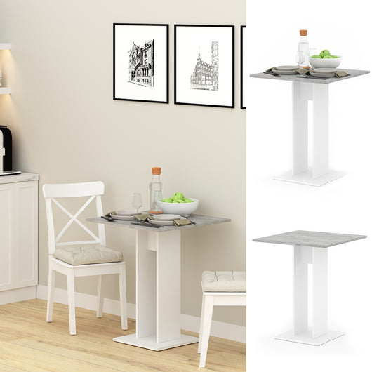Vicco Tavolo da pranzo Calcestruzzo 65 x 65 cm