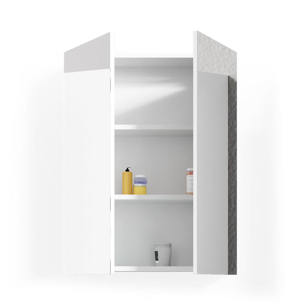 Vicco Specchio contenitore bagno Bianco 60 x 77 cm