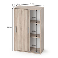 Vicco Armadio multifunzione Sonoma 68 x 108.5 cm