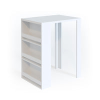 Vicco Tavolo bar alto Bianco 57 x 80 cm