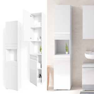 Vicco Mobile bagno alto Bianco 36.4 x 190.5 cm