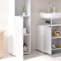 Vicco Mobile bagno alto Bianco 36.4 x 190.5 cm